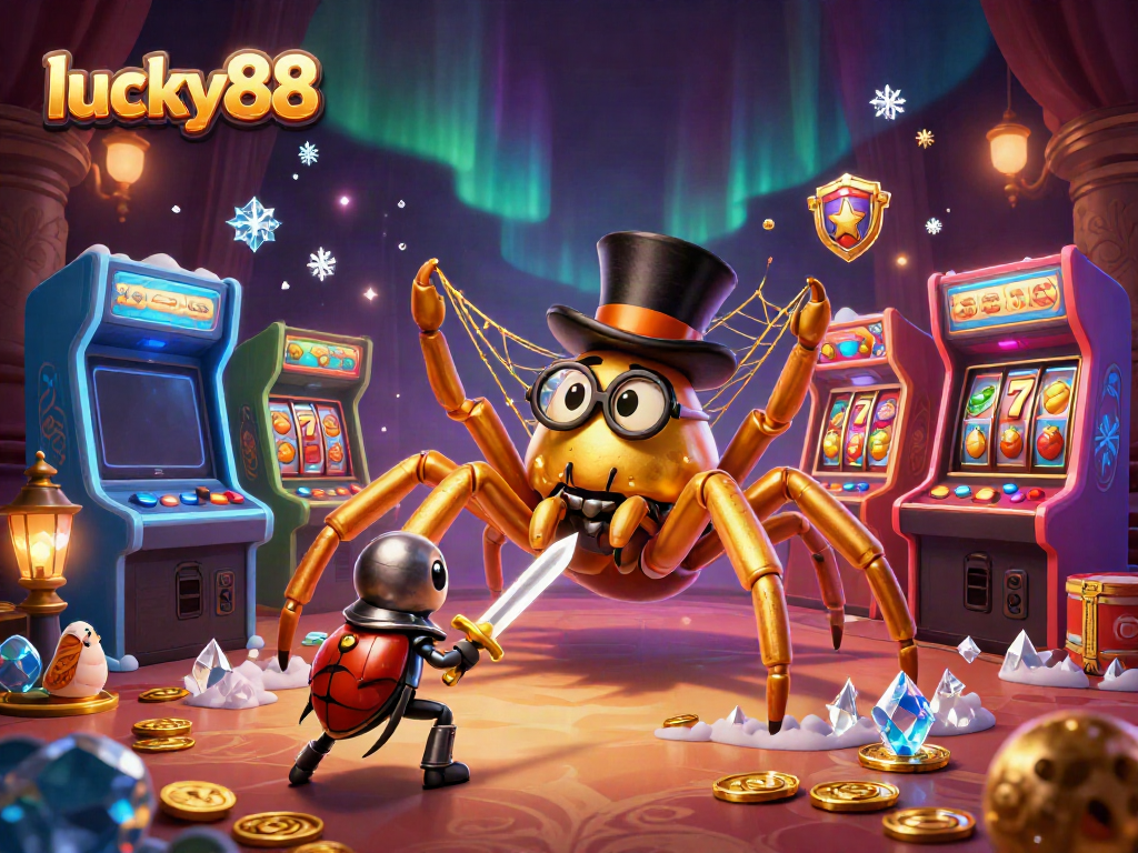 Experience the excitement of lucky88 and jackpot wins in a vibrant casino scene.