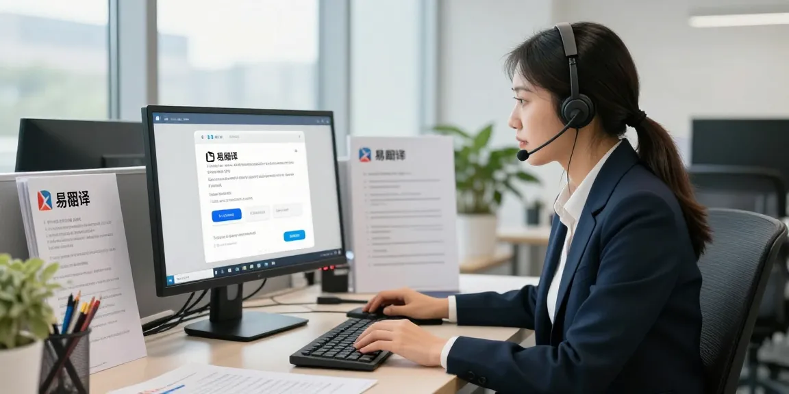 易翻译翻译软件在现代办公室中帮助客服代表进行多语言沟通