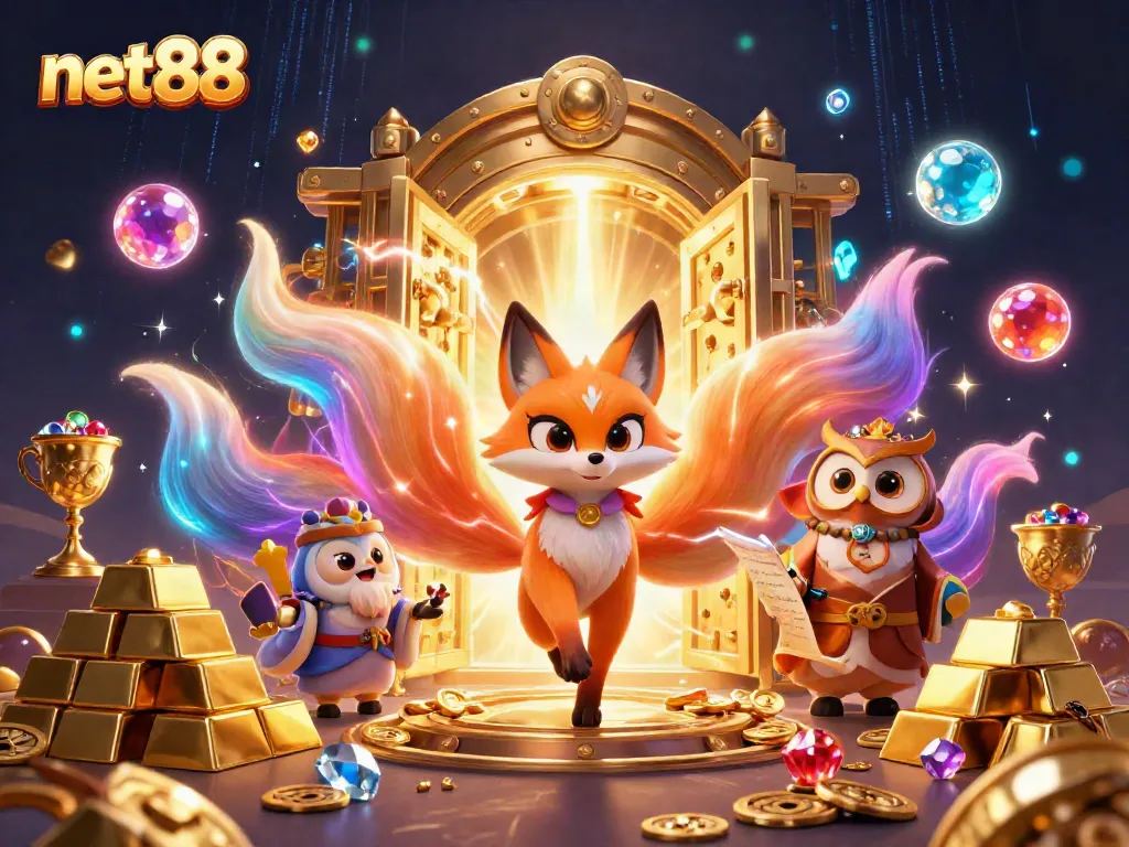 Engage in exciting online gaming experiences at net88 featuring colorful characters and rich elements of gambling.