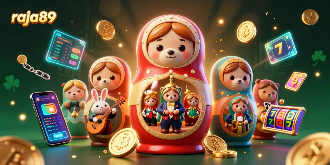 Spin, win, and explore various options available at raja89 with vibrant 3D bears and immersive slot scenes.