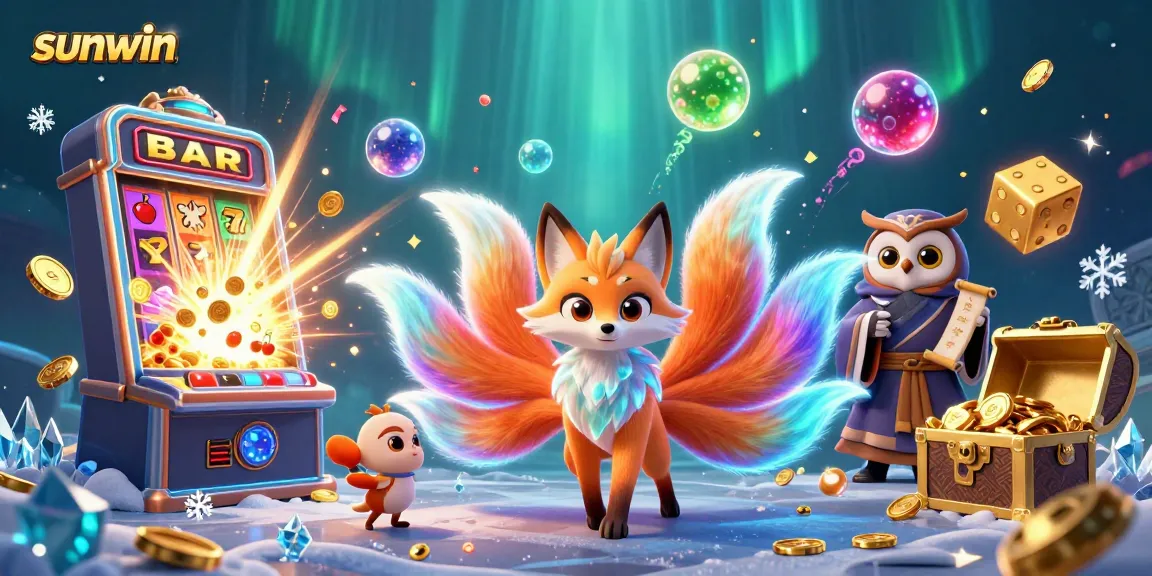 Play exciting casino games with Sunwin featuring colorful characters and dynamic visuals.