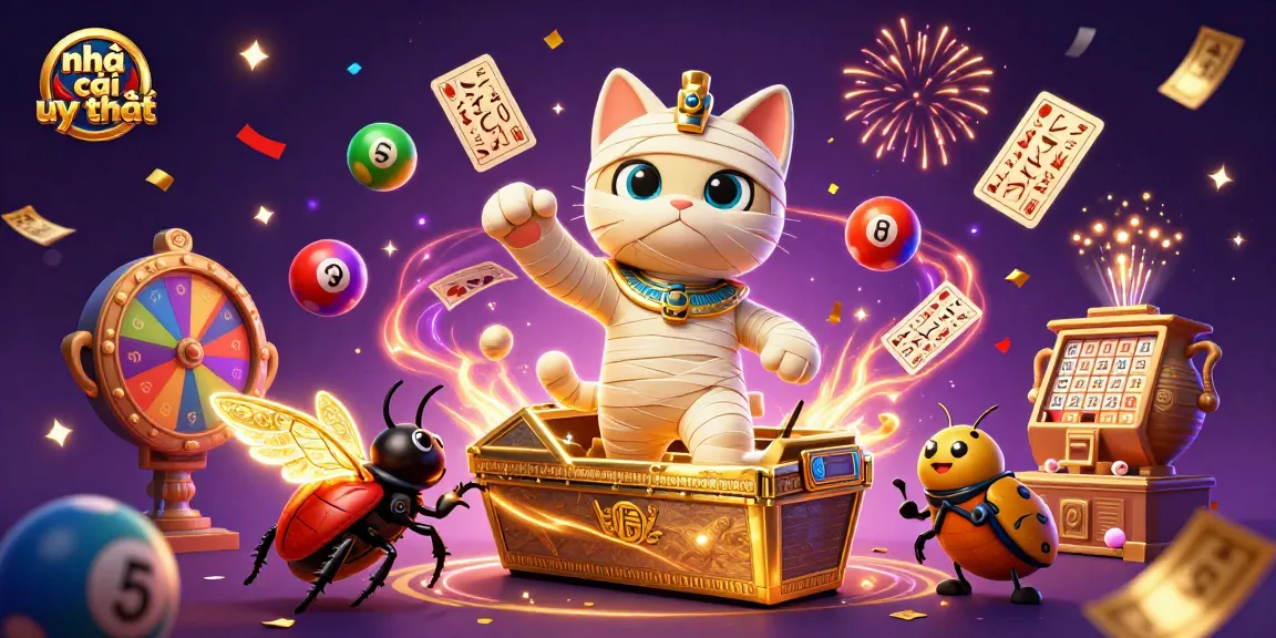 Enjoy exciting adventures with nhà cái uy tín in a vibrant pyramid casino scene.