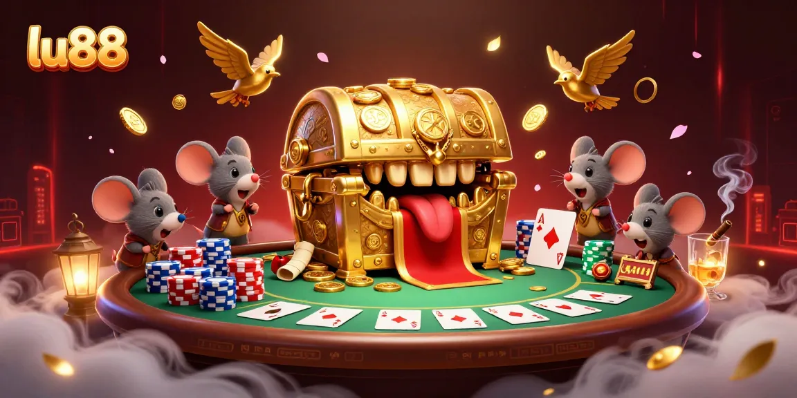 Experience the excitement at LU88, where golden treasures and poker action await!