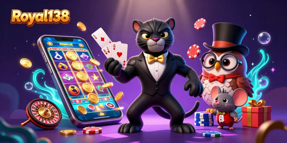 Royal138 menyediakan akses ke slot online dengan karakter menarik dan elemen kasino yang seru.